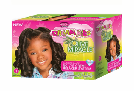 AFRICAN PRIDE Dream Kids Relaxer Kit-4 Touch Up [Regular]