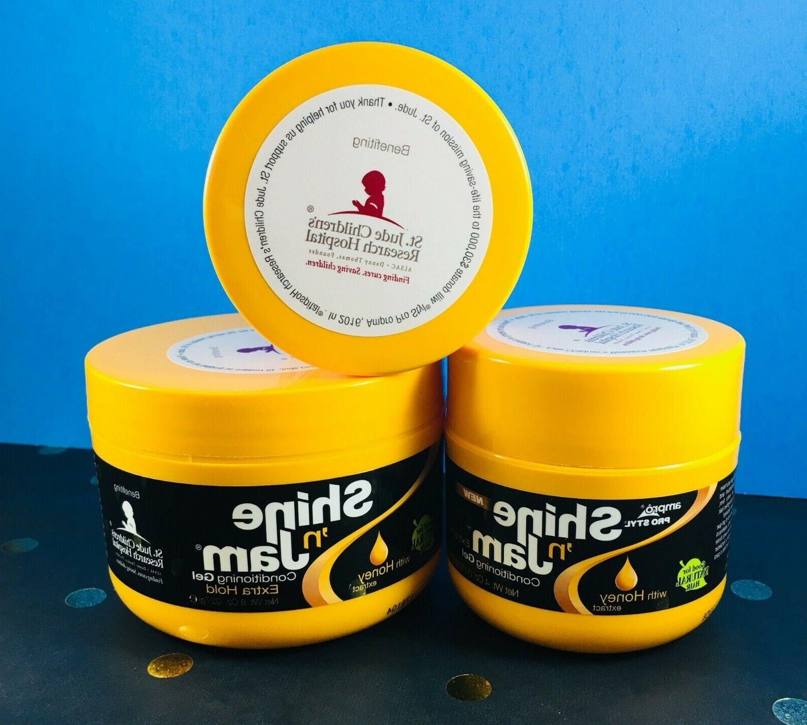 AMPRO Shine 'n Jam Conditioning Gel (Extra Hold)