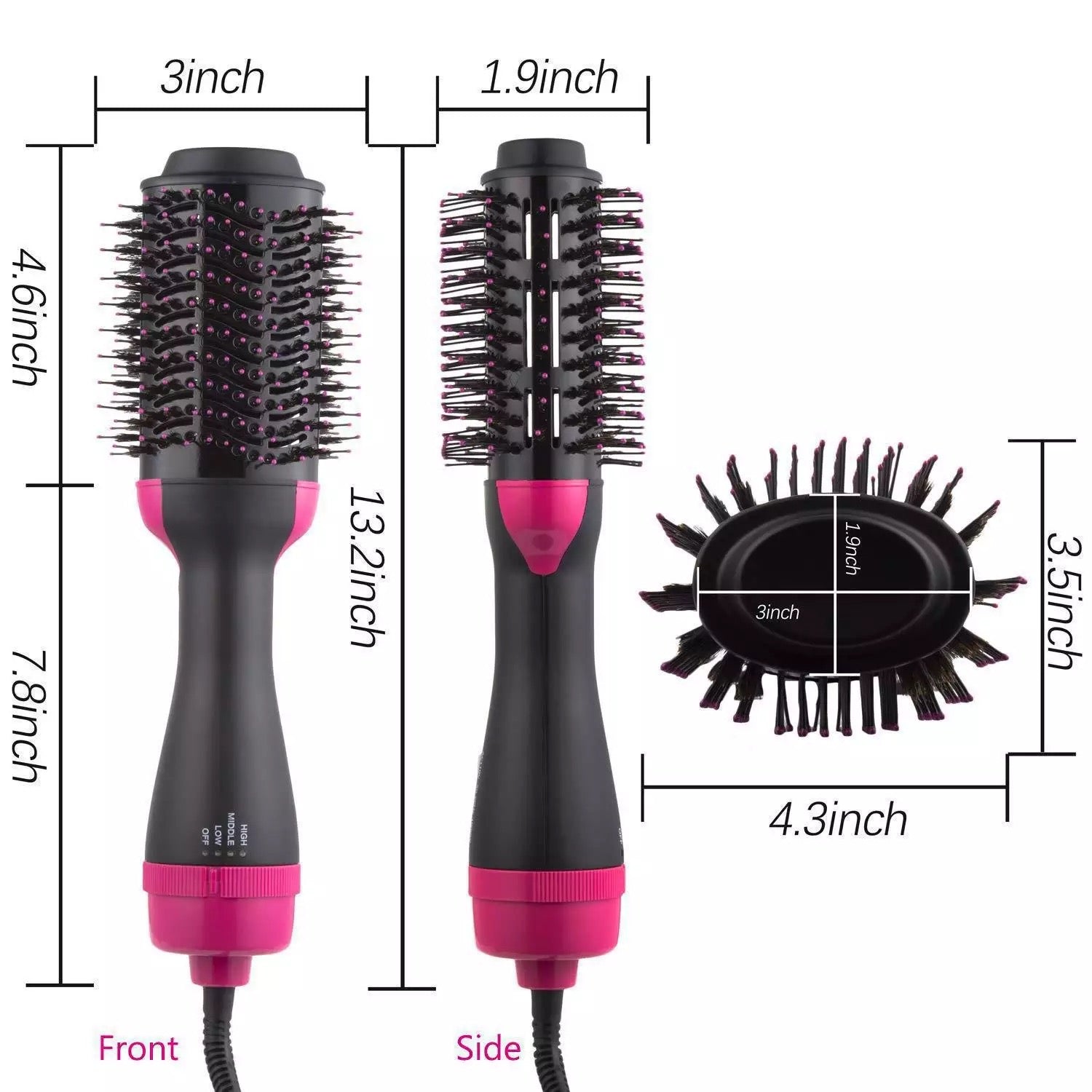3 in 1 HAIR DRYER BRUSH