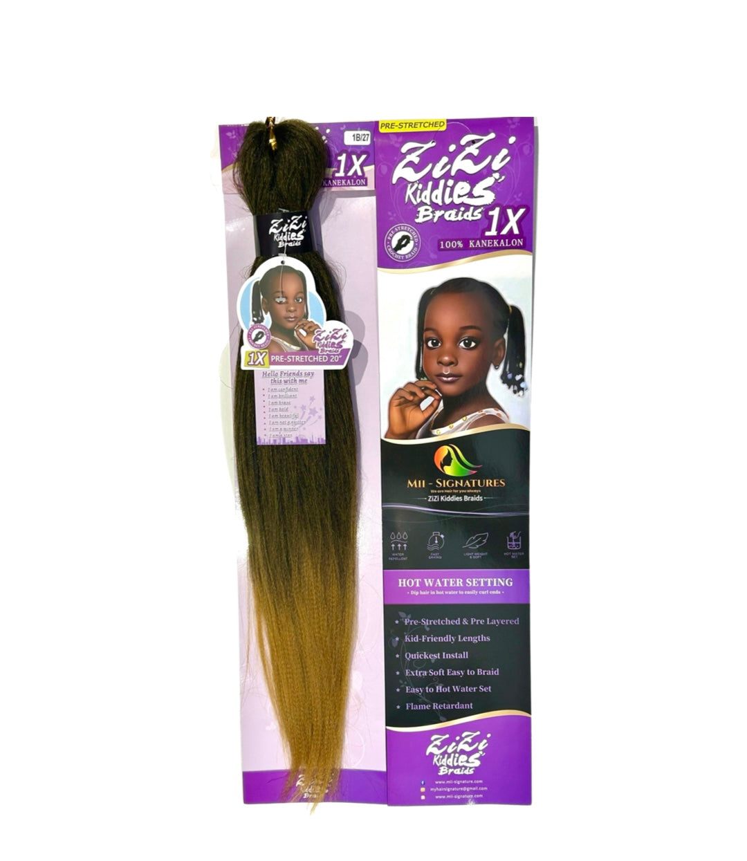 ZIZI Kiddies Braids-20 inches