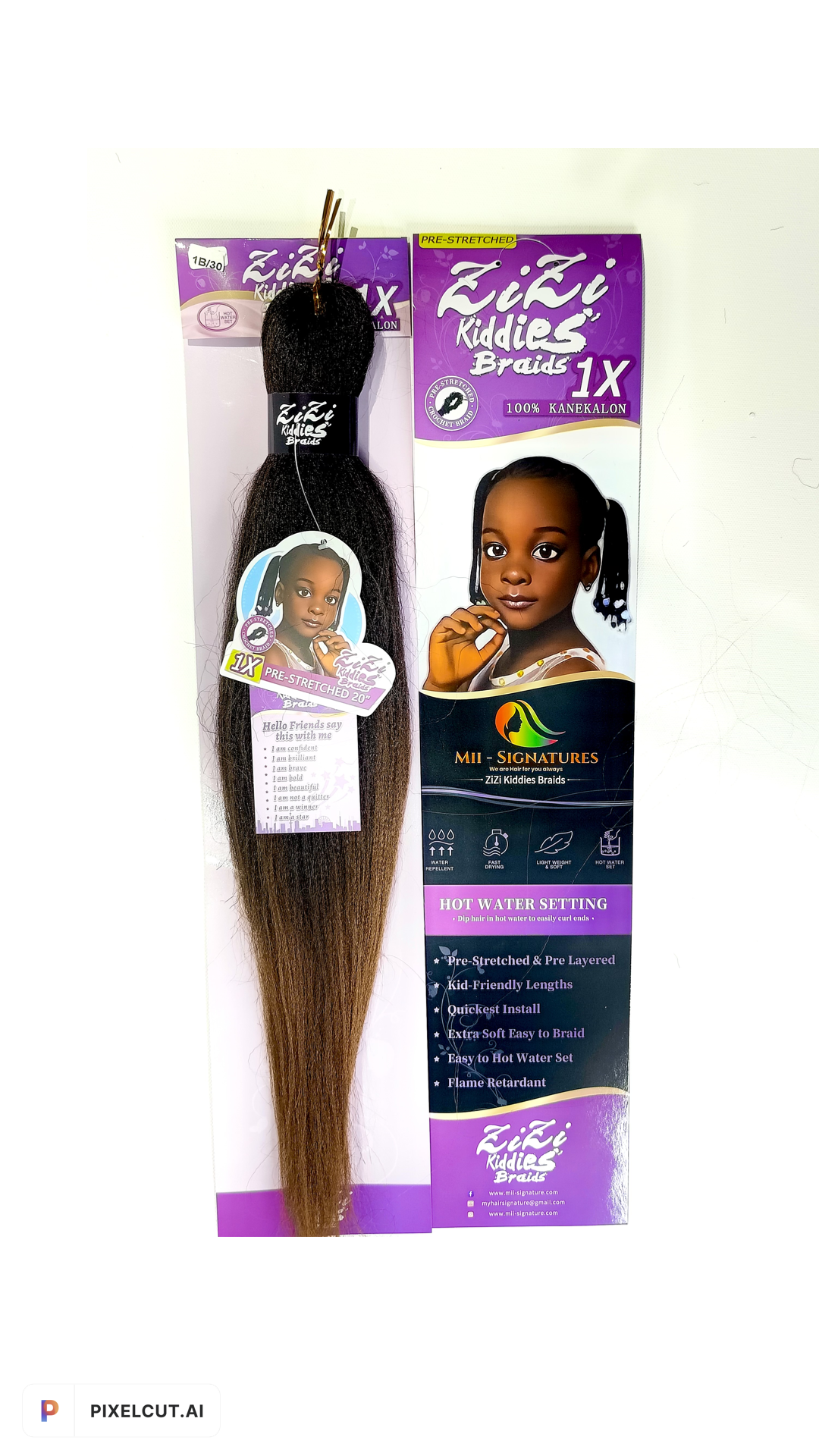 ZIZI Kiddies Braids-20 inches