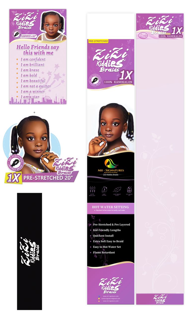 ZIZI Kiddies Braids-20 inches