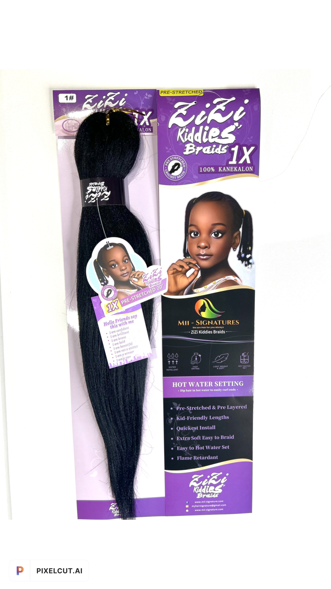 ZIZI Kiddies Braids-20 inches