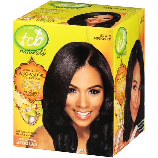 TCB NATURAL ARGAN & OLIVE RELAXER KIT